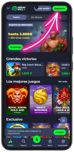 Registro en un casino con licencia DGOJ para jugar a Ice Fishing